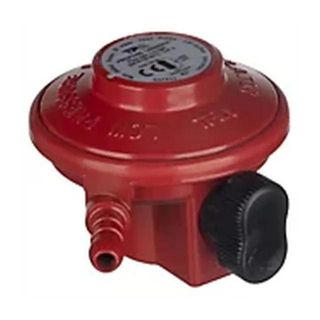 Patio propane clip-on gas regulator