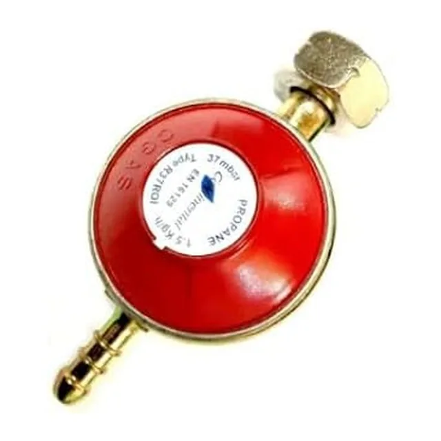 Propane screw-fit gas regulator