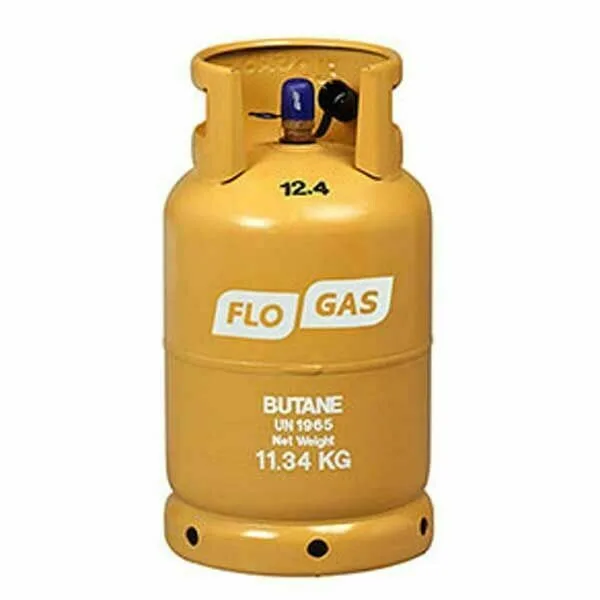 Butane gas bottle