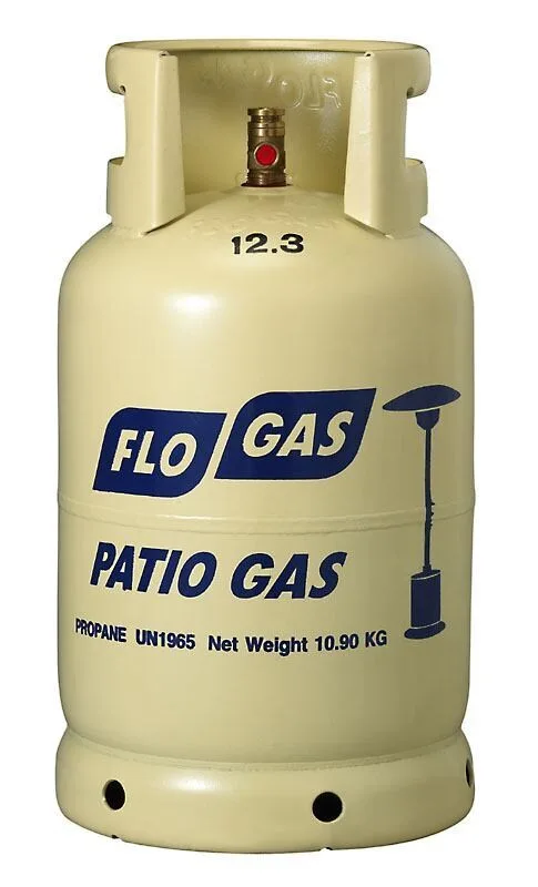 Patio and BBQ gas bottle